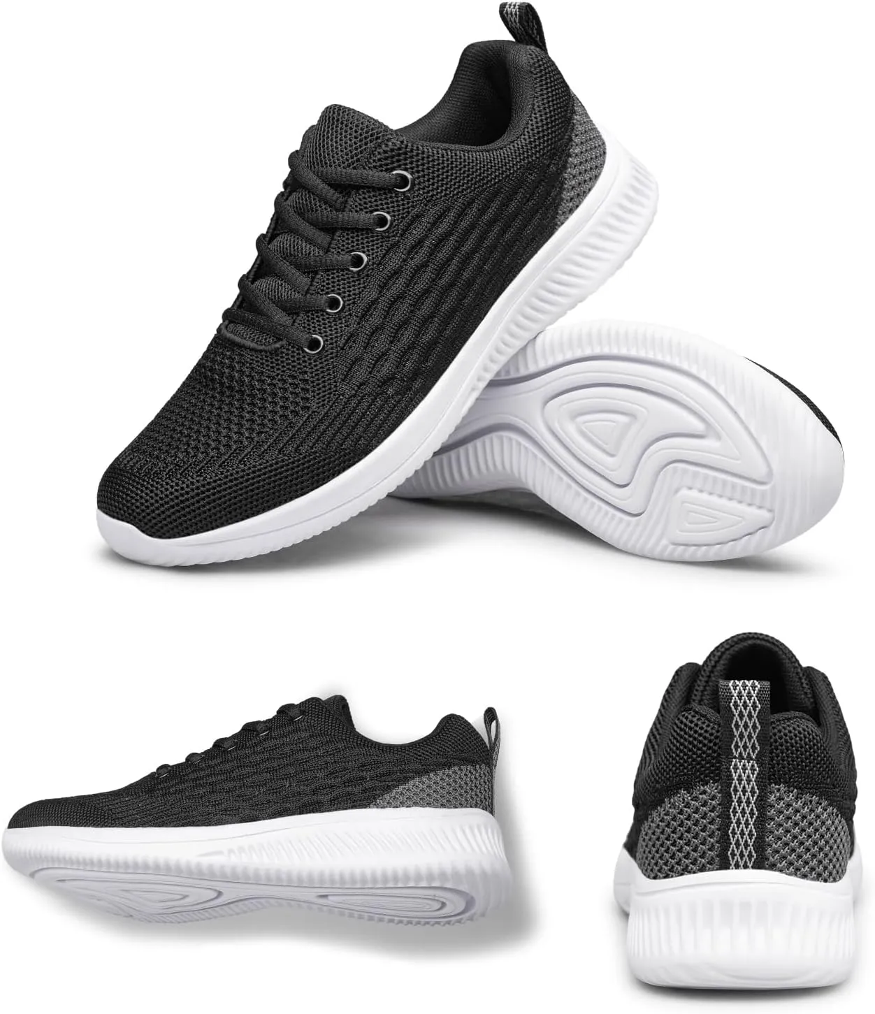 Men's Walking & Running Shoes - Lightweight, Breathable, Comfortable Fashion Sneakers
