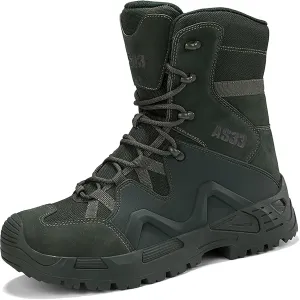 Military Army Combat Boots Mens Womens High-Top Tactical Outdoor Patrol Hiking Boots