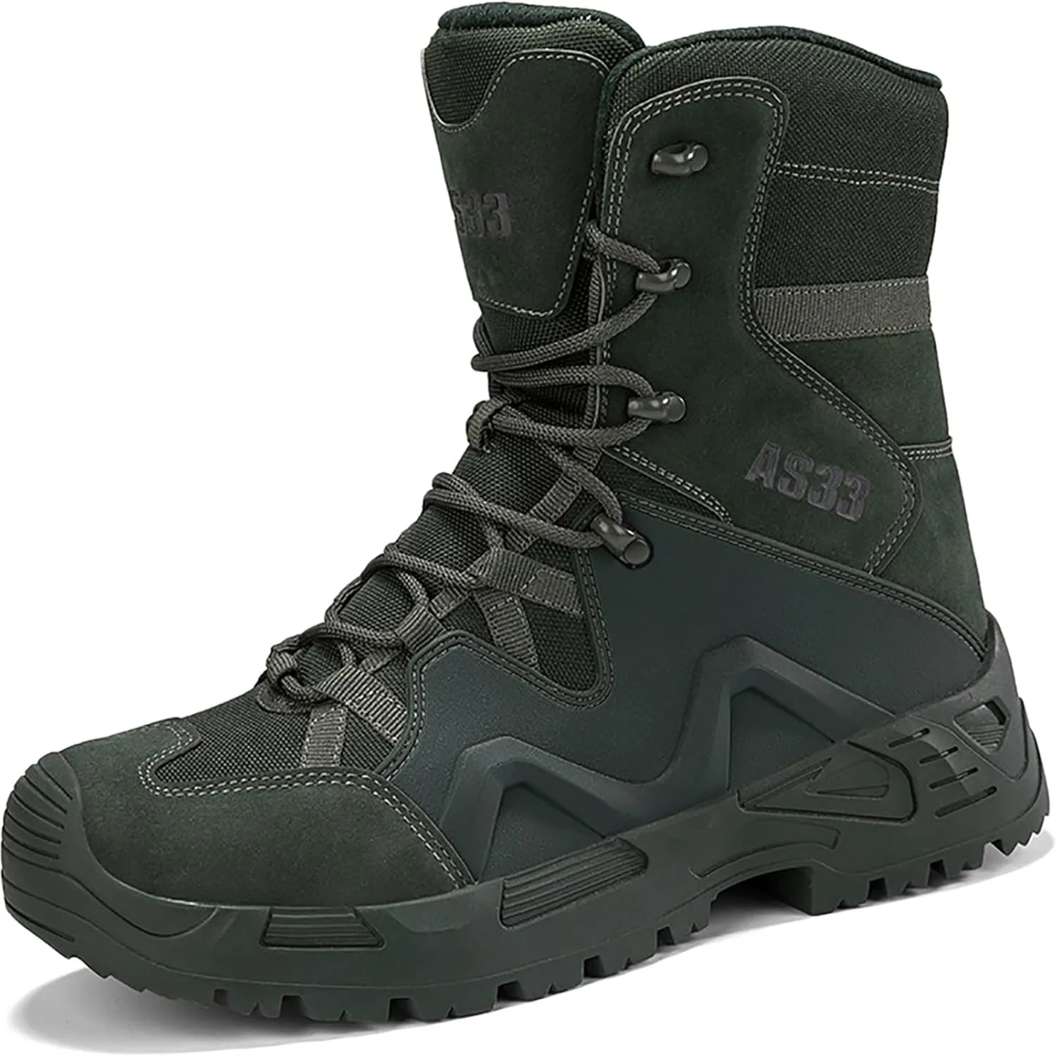 Military Army Combat Boots Mens Womens High-Top Tactical Outdoor Patrol Hiking Boots
