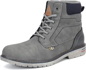 Mishansha Men's Women's Mid Hiking Boots Outdoor Water Resistant Non-Slip Casual Boot