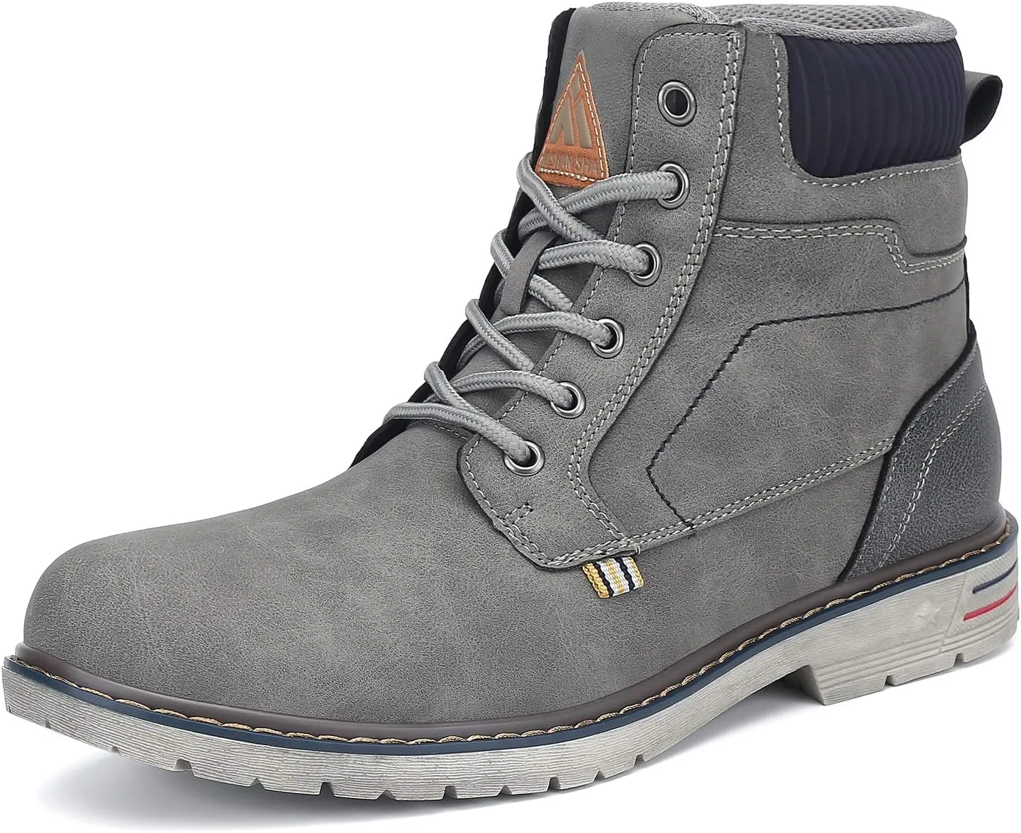 Mishansha Men's Women's Mid Hiking Boots Outdoor Water Resistant Non-Slip Casual Boot