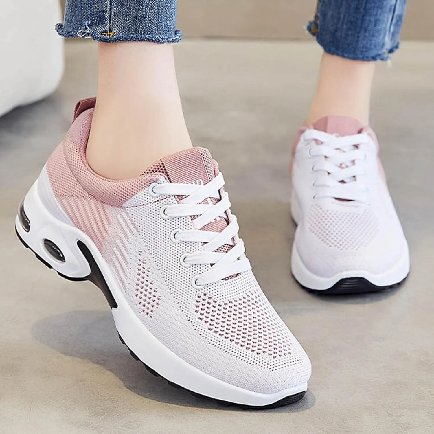 Musabela Orthopedic Shoes for Women,Musabela Orthopedic Wide Toe Box Sneakers for Women,Slip On Air Cushion Sneakers