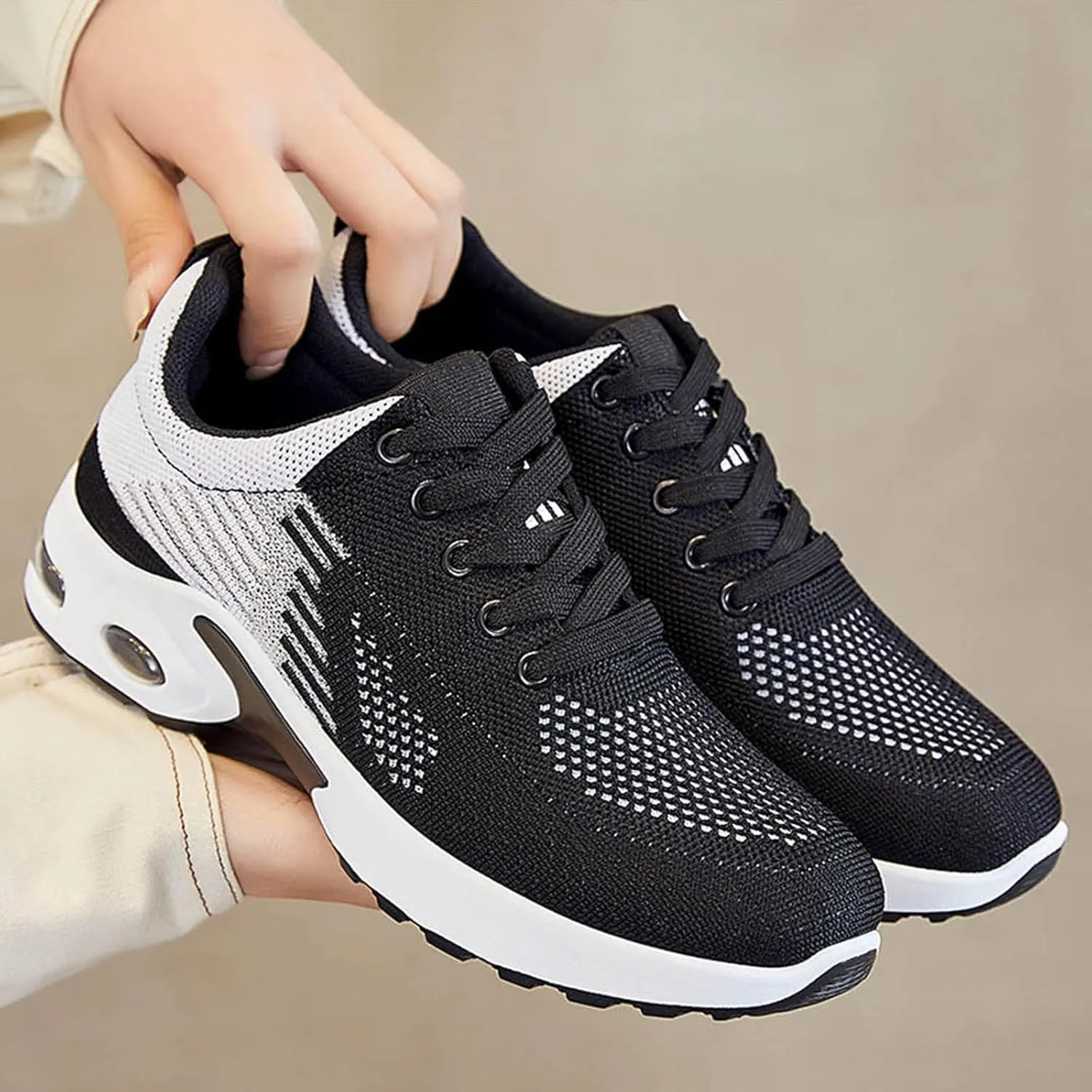 Musabela Orthopedic Shoes for Women,Musabela Orthopedic Wide Toe Box Sneakers for Women,Slip On Air Cushion Sneakers