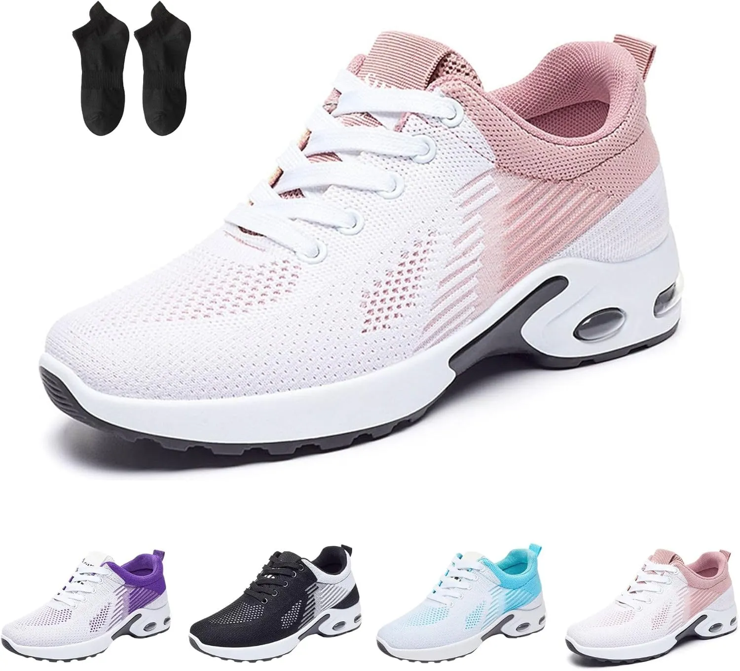 Musabela Orthopedic Shoes for Women,Musabela Orthopedic Wide Toe Box Sneakers for Women,Slip On Air Cushion Sneakers