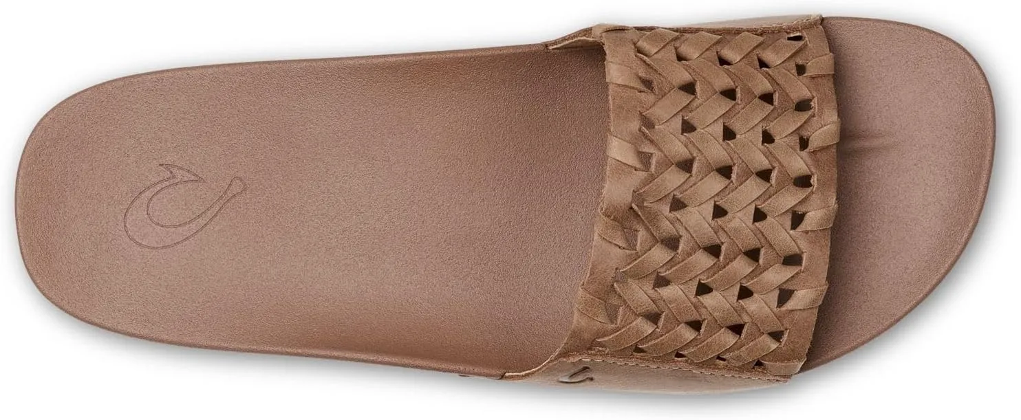OLUKAI Kamola Women's Slide Sandal, Everyday Stylish Shoe, All-Day Wear & Comfortable Fit