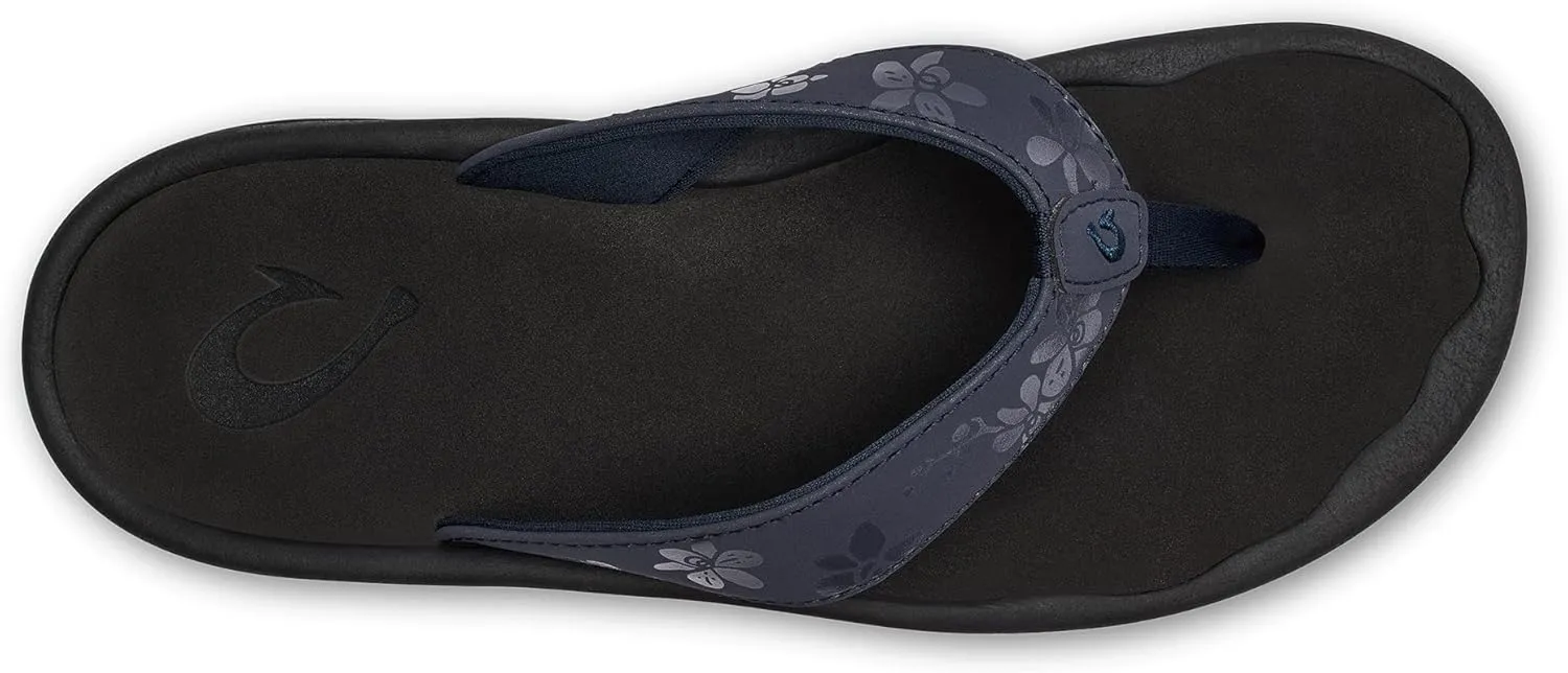 OLUKAI Ohana Women's Beach Sandals, Water Resistant Flip Flops, Arch Support & Comfort Fit, Lightweight & Durable, Enhanced Grip & Traction
