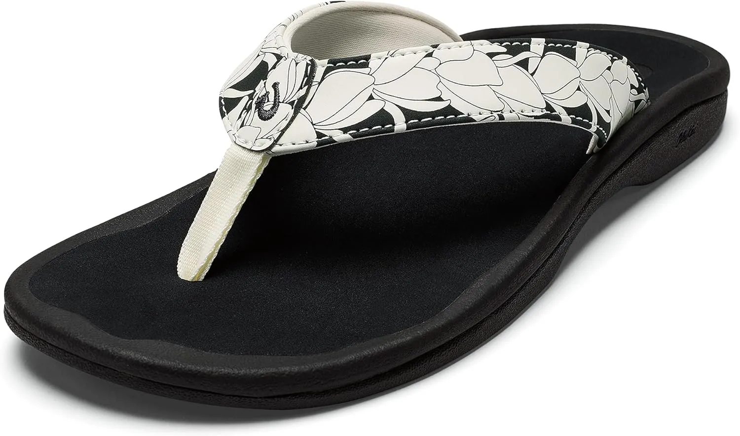 OLUKAI Ohana Women's Beach Sandals, Water Resistant Flip Flops, Arch Support & Comfort Fit, Lightweight & Durable, Enhanced Grip & Traction