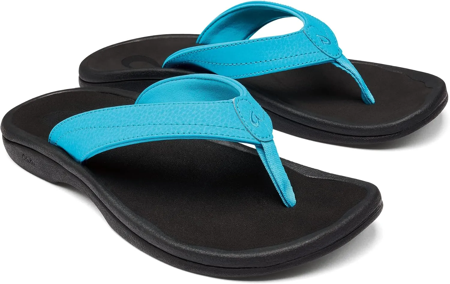 OLUKAI Ohana Women's Beach Sandals, Water Resistant Flip Flops, Arch Support & Comfort Fit, Lightweight & Durable, Enhanced Grip & Traction