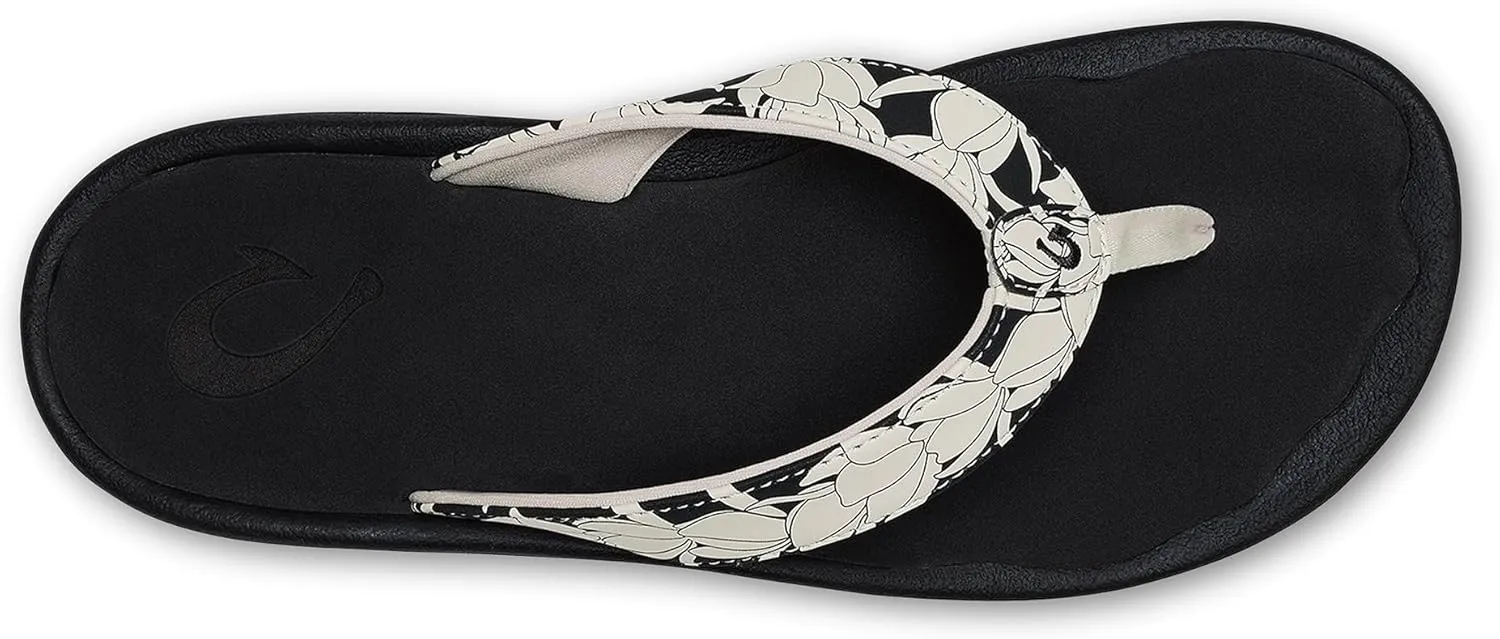 OLUKAI Ohana Women's Beach Sandals, Water Resistant Flip Flops, Arch Support & Comfort Fit, Lightweight & Durable, Enhanced Grip & Traction