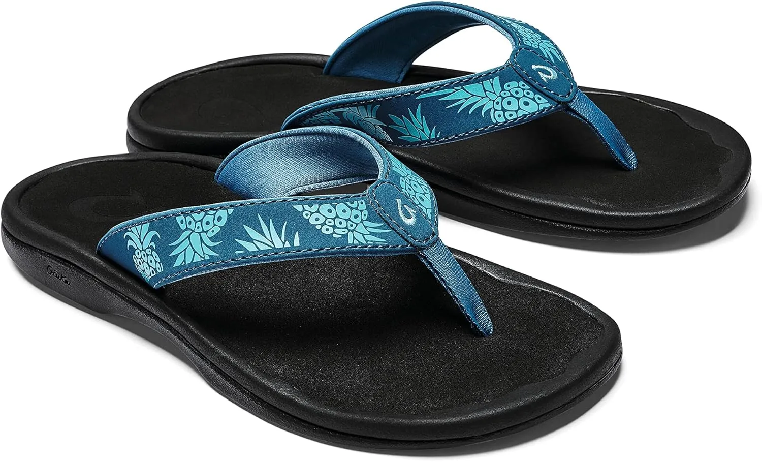 OLUKAI Ohana Women's Beach Sandals, Water Resistant Flip Flops, Arch Support & Comfort Fit, Lightweight & Durable, Enhanced Grip & Traction