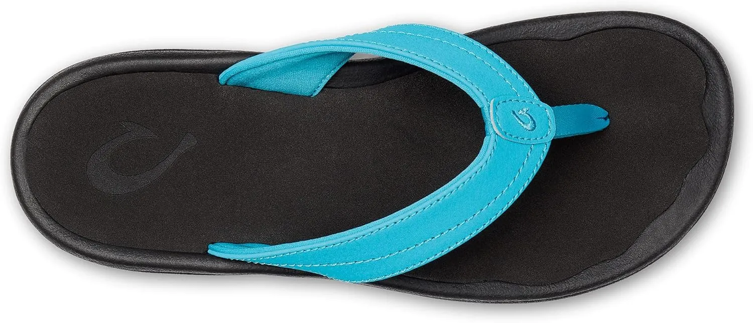 OLUKAI Ohana Women's Beach Sandals, Water Resistant Flip Flops, Arch Support & Comfort Fit, Lightweight & Durable, Enhanced Grip & Traction
