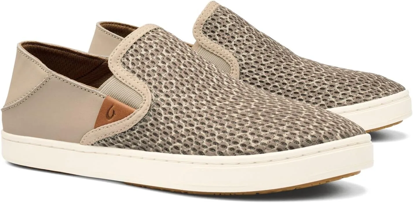 OLUKAI Women's Pehuea Pa'i Slip-On Sneakers, Lightweight Shoes, All-Day Comfort, Breathable Mesh Design