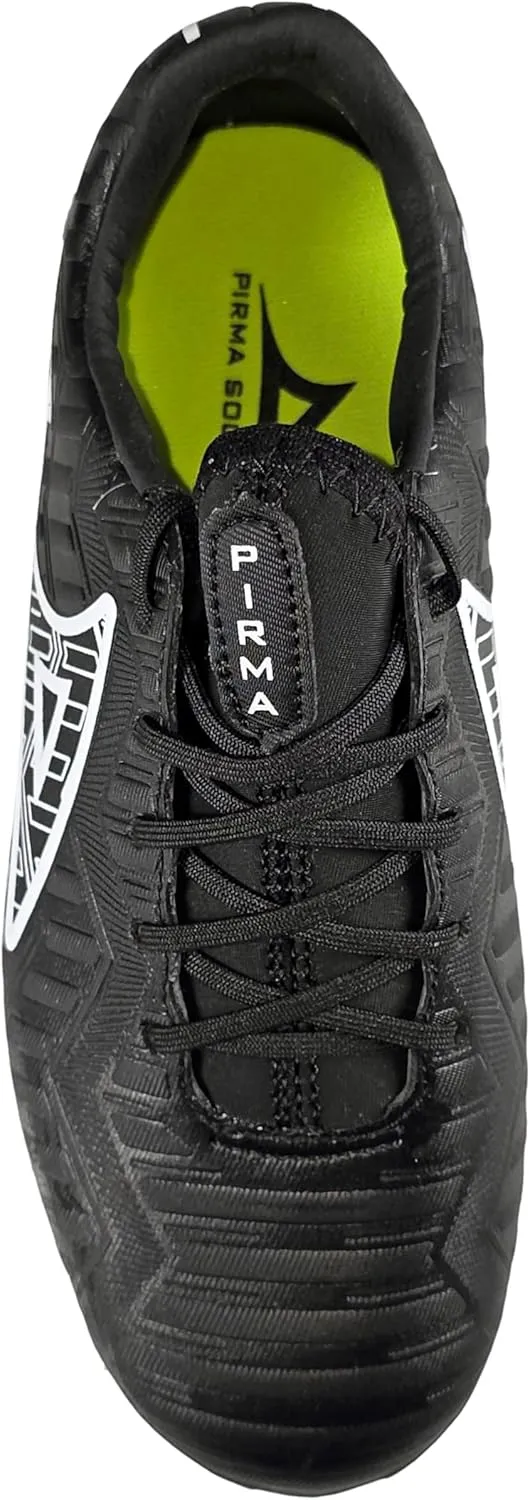 Pirma Skin Gamer Youth Soccer Cleats, FG Football Boots, Available in White, Blue, Black