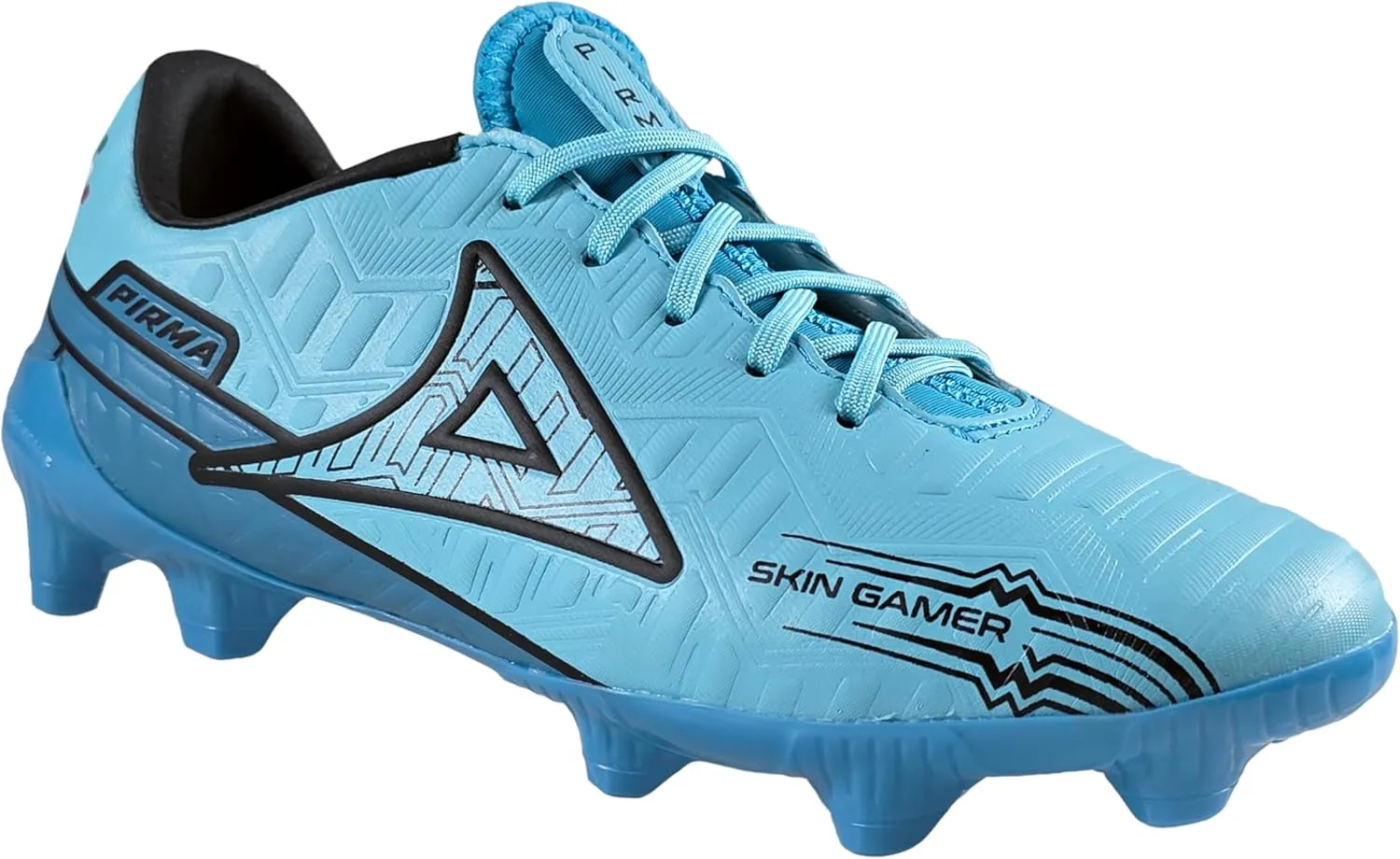 Pirma Skin Gamer Youth Soccer Cleats, FG Football Boots, Available in White, Blue, Black