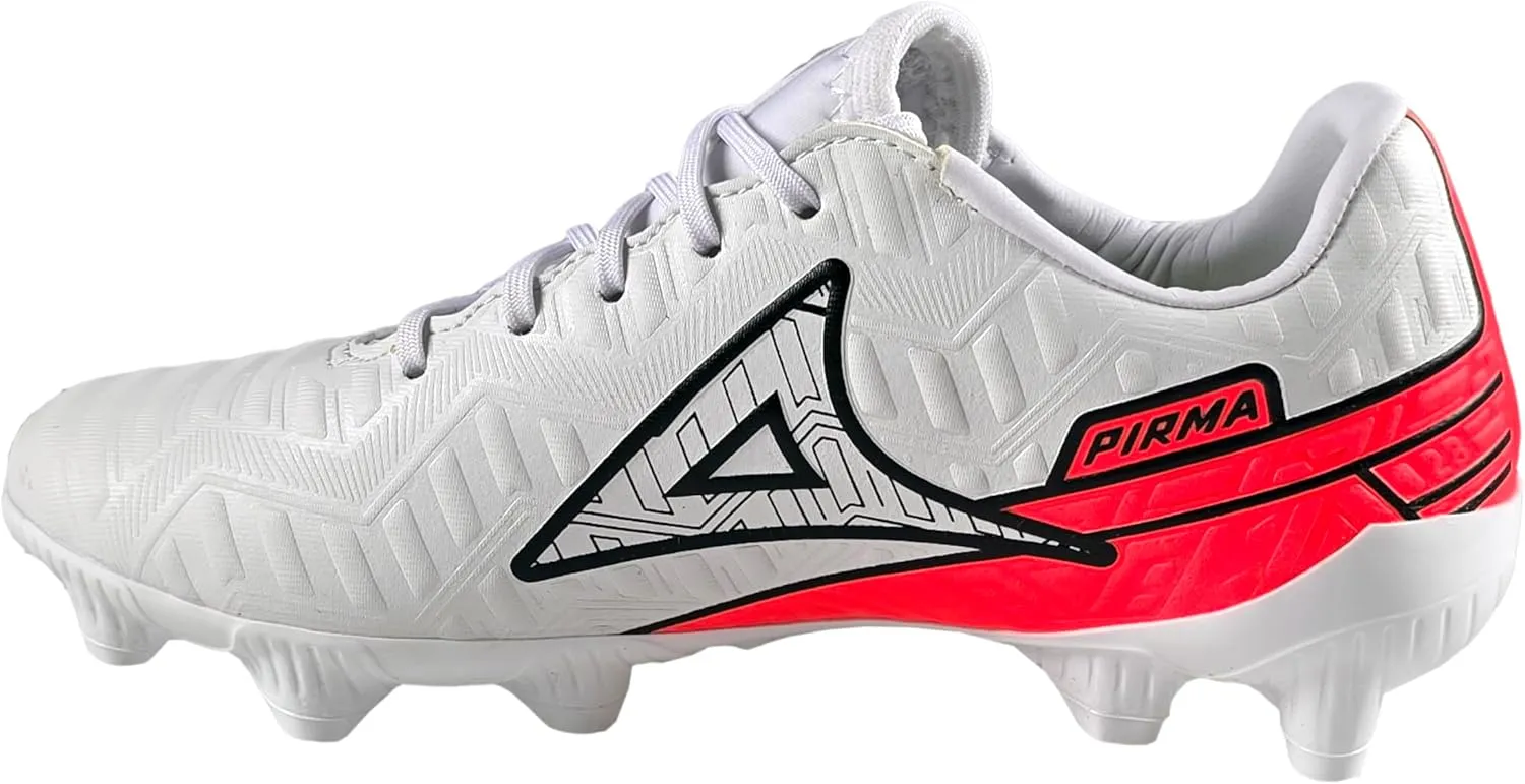 Pirma Skin Gamer Youth Soccer Cleats, FG Football Boots, Available in White, Blue, Black