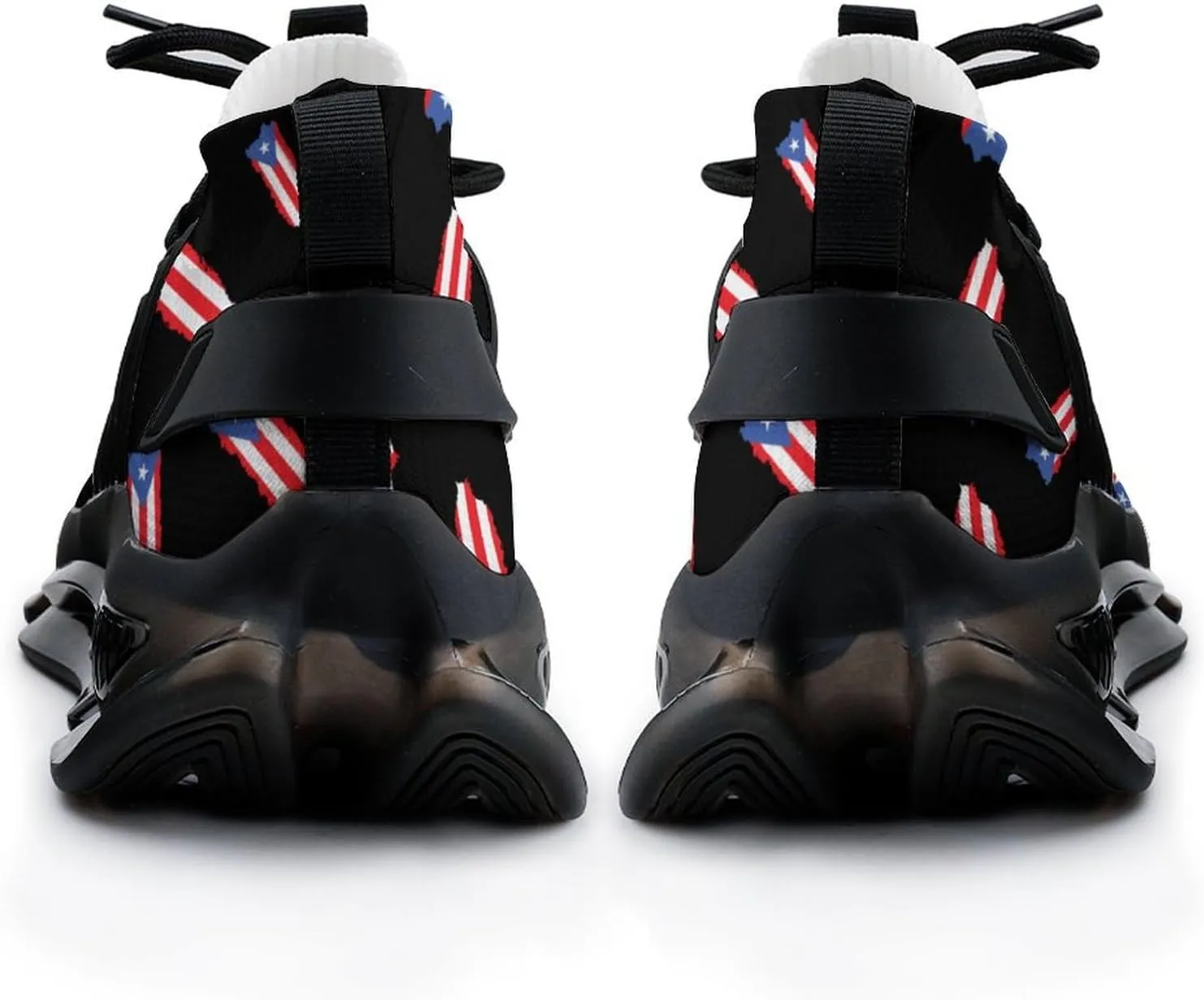 PR Flag Island Men's Running Shoes Lightweight Walking Shoe Breathable Sneaker
