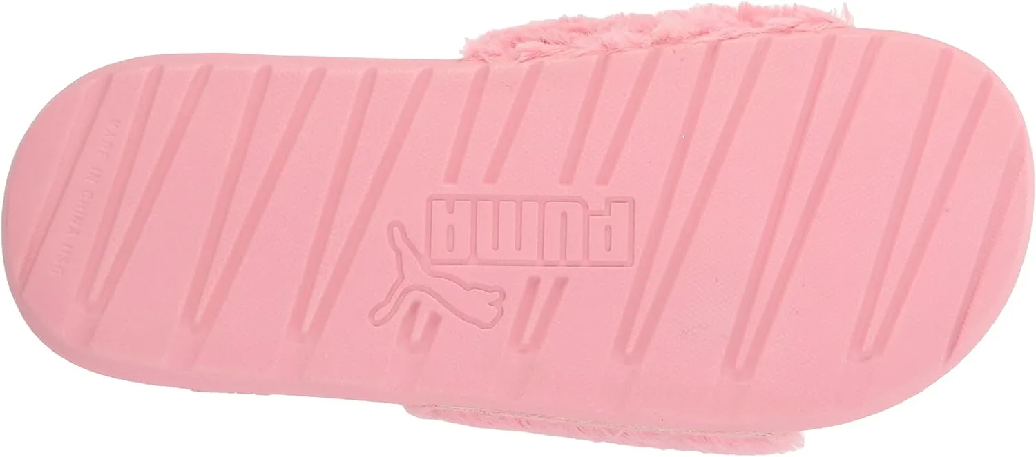 PUMA Unisex-Child Cool Cat Fluffy Slide Sandal