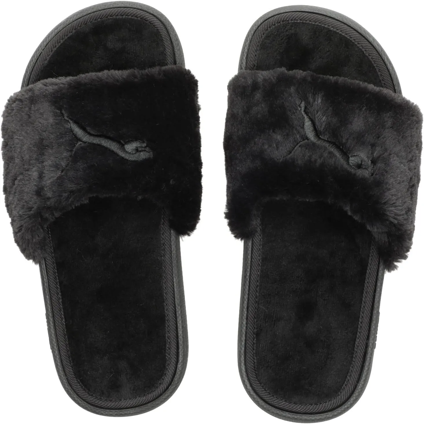 PUMA Unisex-Child Cool Cat Fluffy Slide Sandal