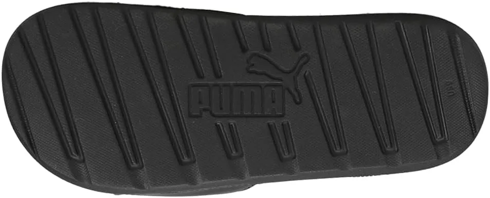 Puma Womens Cool Cat 2.0 Sport Logo Slide - Black