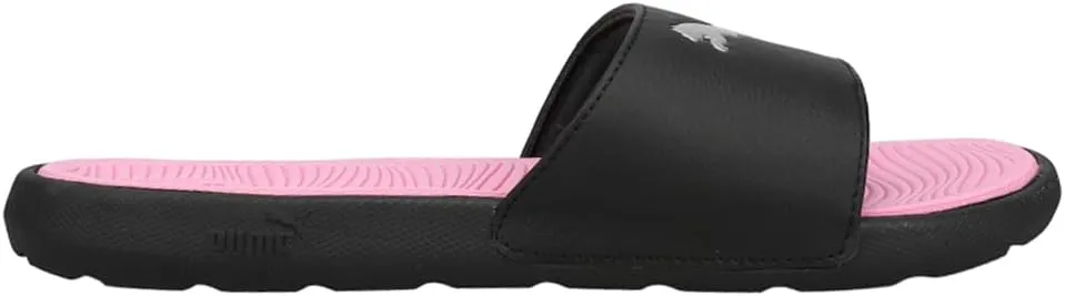 Puma Womens Cool Cat 2.0 Sport Logo Slide - Black