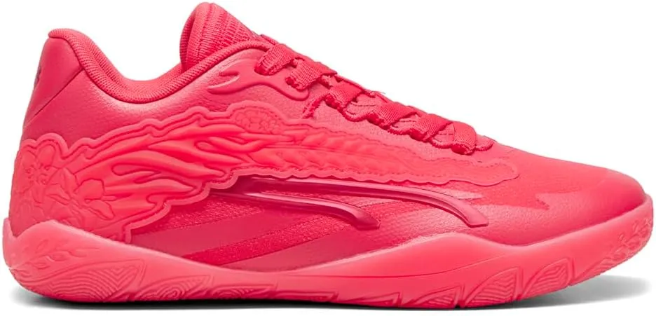 PUMA Womens Stewie 3 Team Lace Up Sneakers Shoes - Pink, Red - Size 9 M