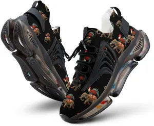 Rooster and Elephant Men's Running Shoes Lightweight Walking Shoe Breathable Sneaker