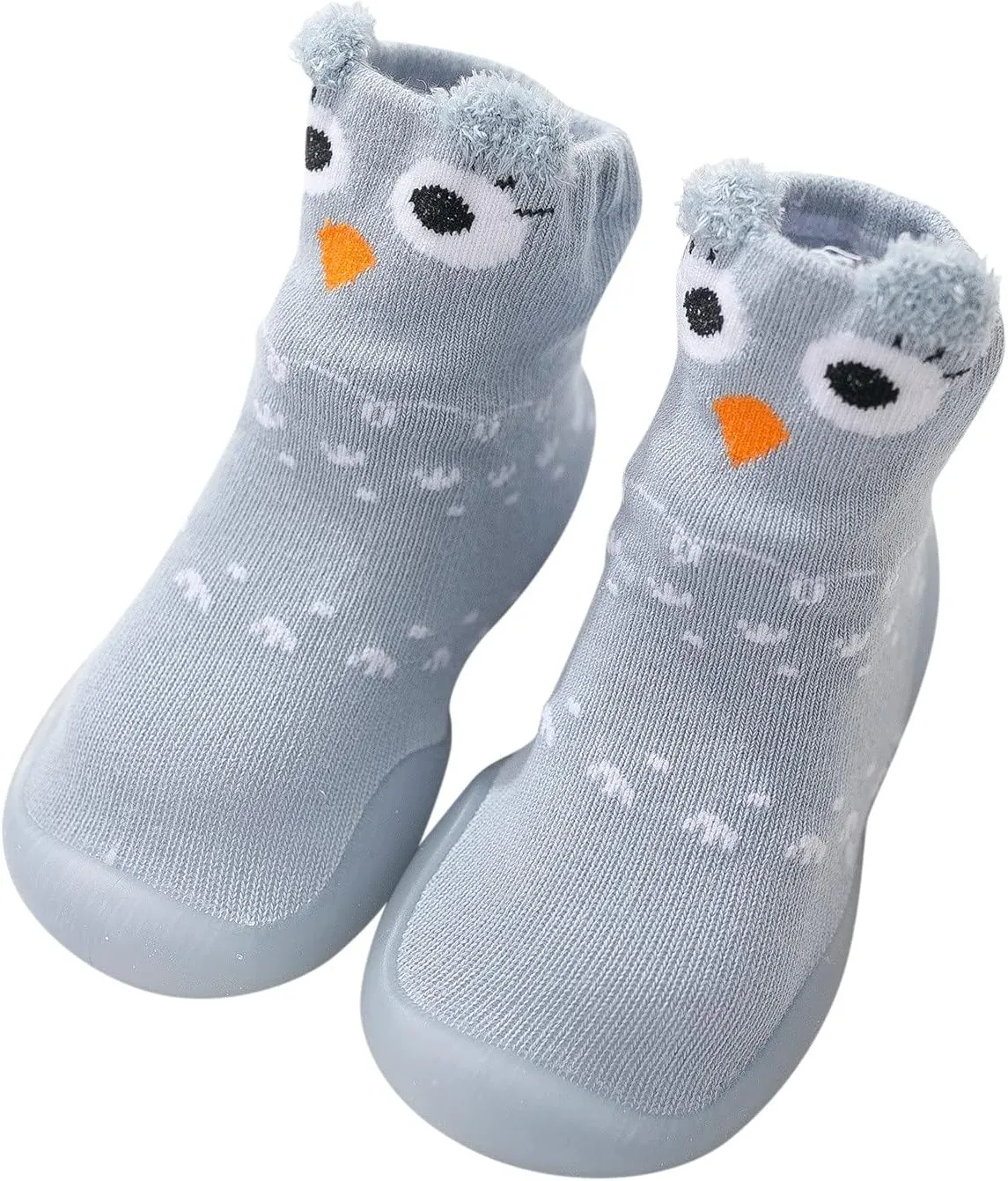 Running Led Infant Non-Slip Cartoon Socks Elastic Walkers Toddler Animals First Baby Shoes Slip on Shoes Girls