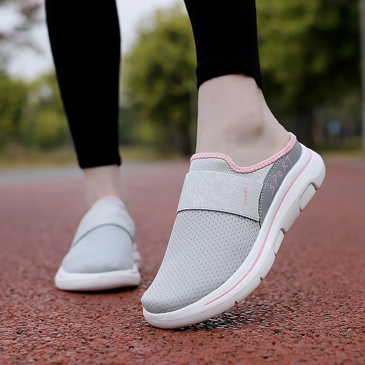 Running Shoes for Women Flat Feet Ladies Shoes Casual Women's Fashion Sneakers Running Gym Tennis Athletic Mesh Steel Toe Tennis Shoe Loafers Dress Shoe