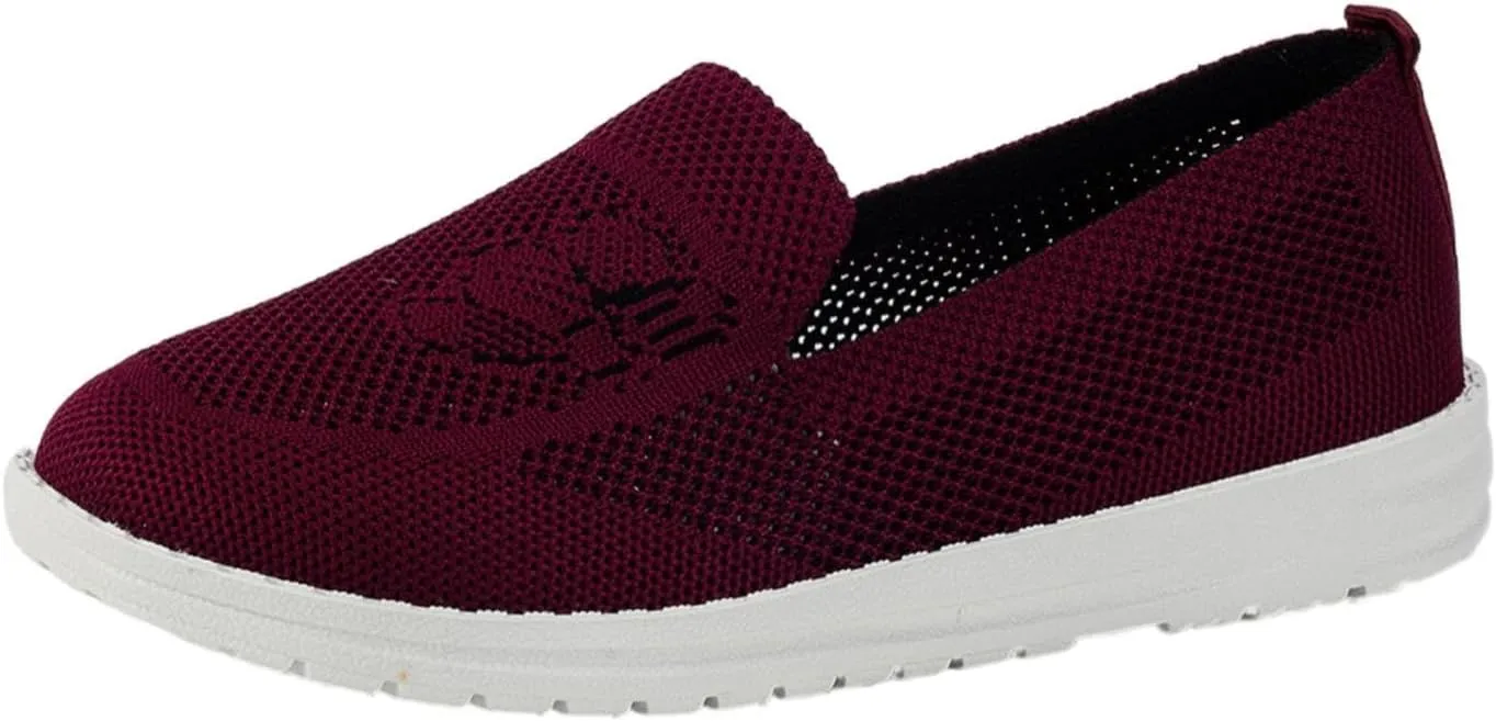 SBGMoSJ Plantar Fasciitis Shoes Women Womens Running Shoes Size 11 Wide Width Women's Running Shoes Size 8 and 1/2 Womens Running Shoes Size 7 Wide Zapatos Antideslizante para Mujer Lindos