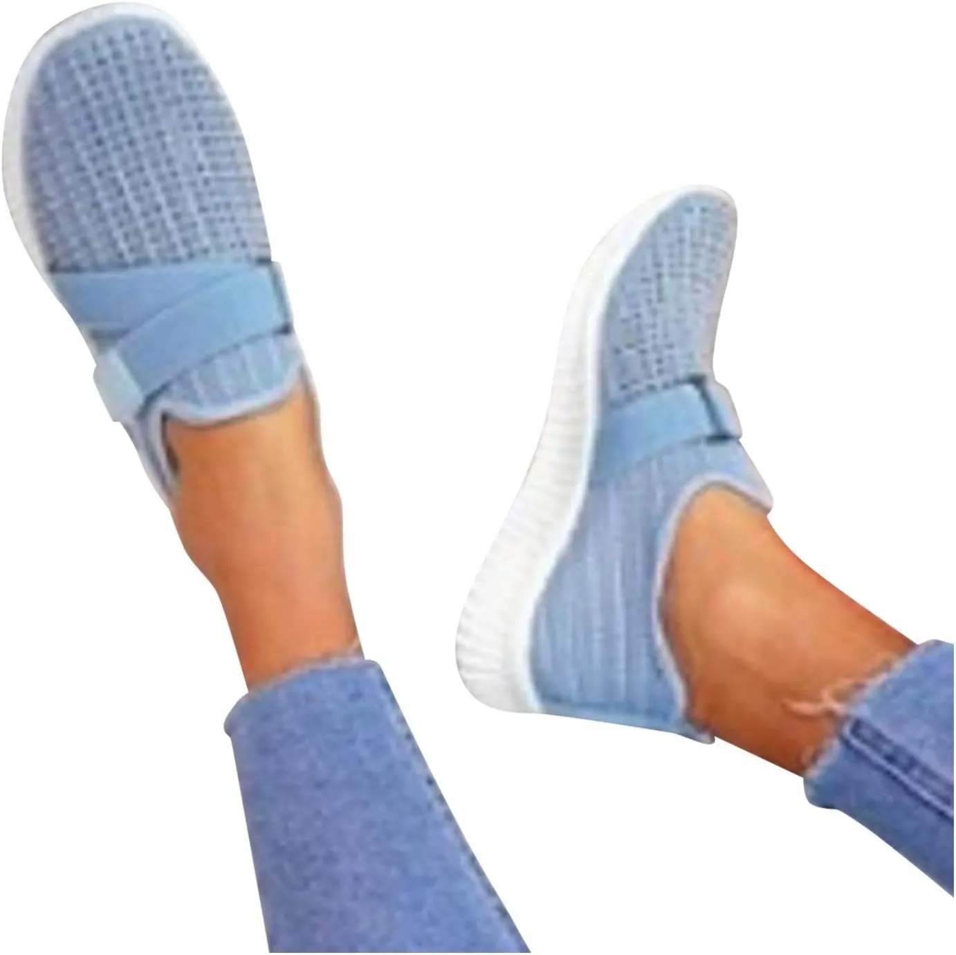 SBGMoSJ Women Sneakers Size 6 Wide Zapatos para Mujeres White High Top Canvas Shoes Women Platform Sneakers for Women 2023 Womens Walking Sneakers Slip On