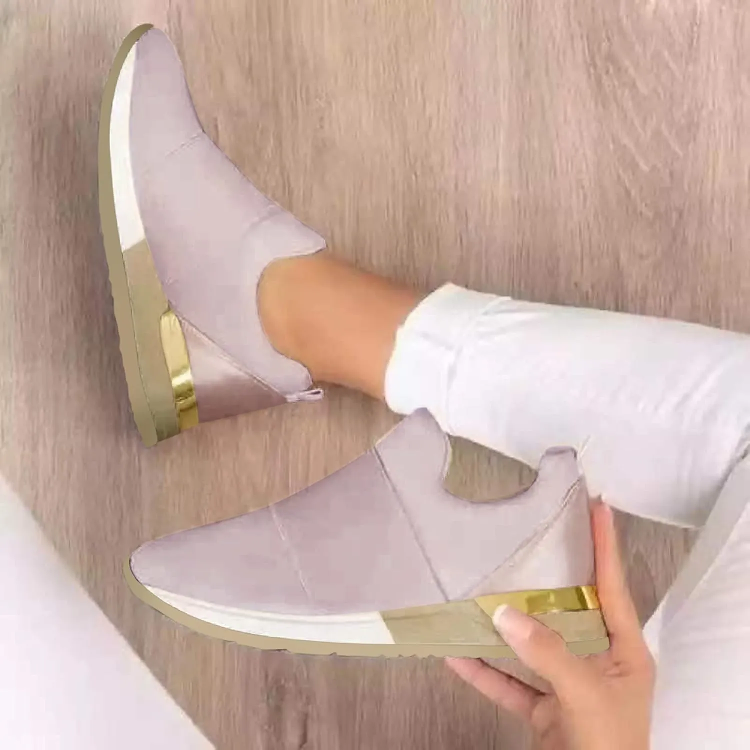 SBGMoSJ Womens Black Platform Fashion Sneakers Red and White Athletic Shoes Women's Womens Wide Width Shoes Dressy Casual Chunky Sneakers for Women Trendy Cute Comfy Fall Shoes Women