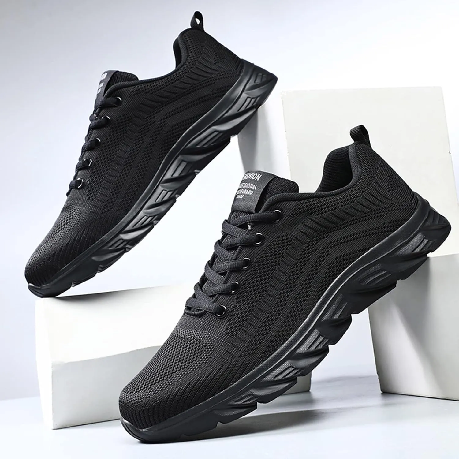 SBGMoSJ Womens Casual Slip On Sneakers Wide Width Womens Black Slip On Tennis Shoes Size 12 Casual Shoes for Women 2023 Wedge Womens Tennis Shoes 7.5 Wide Zapatos Antiderrapantes Para Mujeres