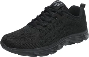 SBGMoSJ Womens Casual Slip On Sneakers Wide Width Womens Black Slip On Tennis Shoes Size 12 Casual Shoes for Women 2023 Wedge Womens Tennis Shoes 7.5 Wide Zapatos Antiderrapantes Para Mujeres