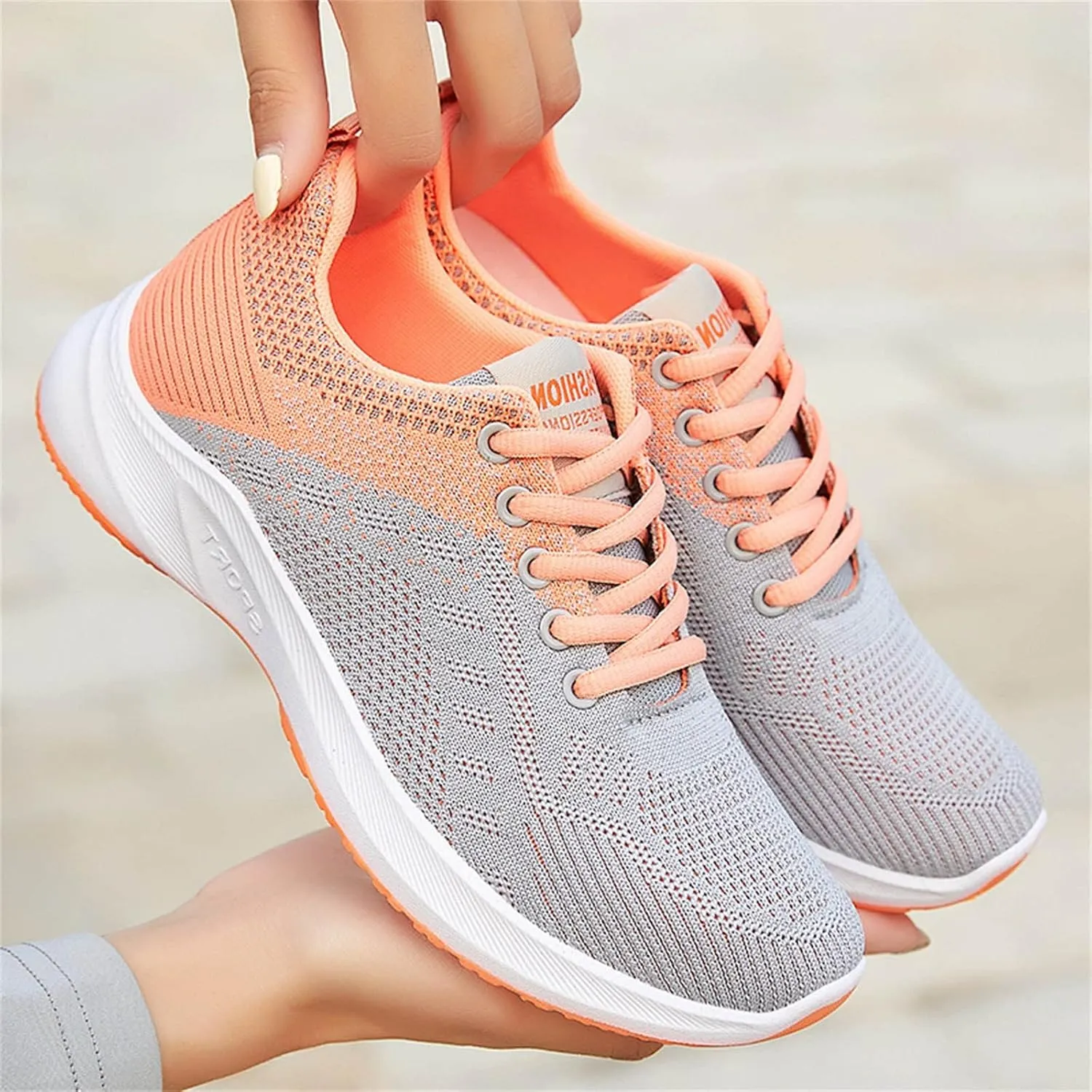 Silver Sneakers for Women Zapatos De Trabajo para Mujer Altos Nursing Shoes Women Fashion Sneakers for Women Zapatos para Mujer Comodos para Caminar
