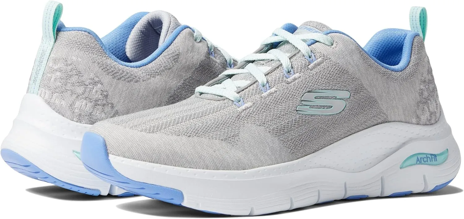 Skechers Women's Arch Fit Comfy Wave Sneaker