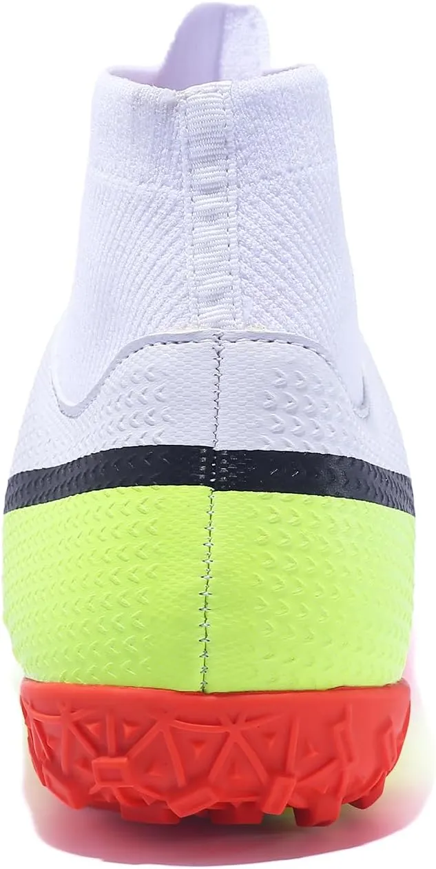 Soccer Cleats Indoor Soccer Shoes Mens Womens Anti Slip High Top Outdoor Grass Turf Football Cleats