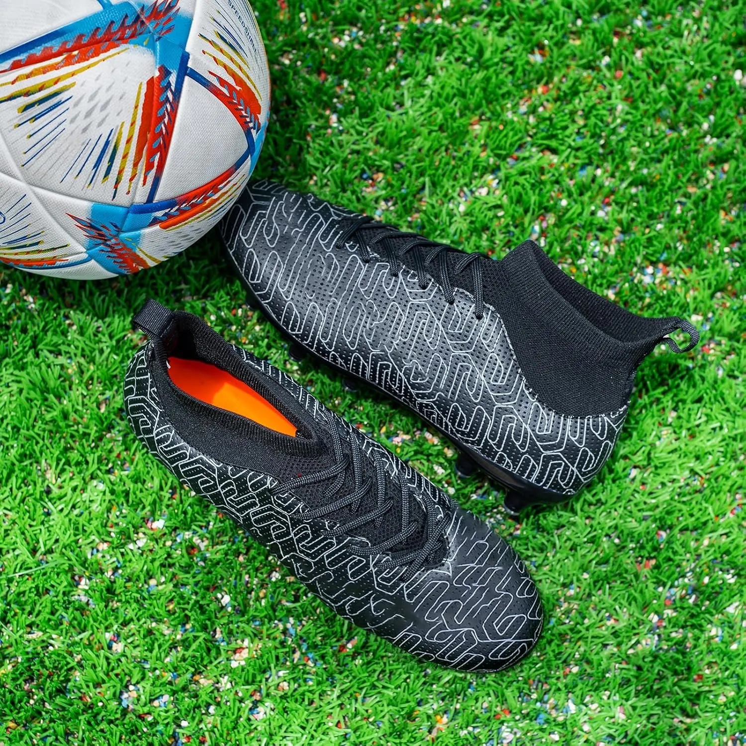 Soccer Cleats Mens Soccer Shoes for Big Boys Football Cleats Men