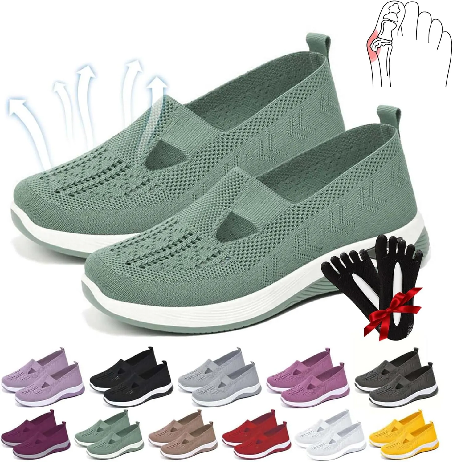 Stanceflex Shoes for Women, Stanceflex Orthopedic All-Day Comfort Sneakers, Orthopedic Shoes for Women