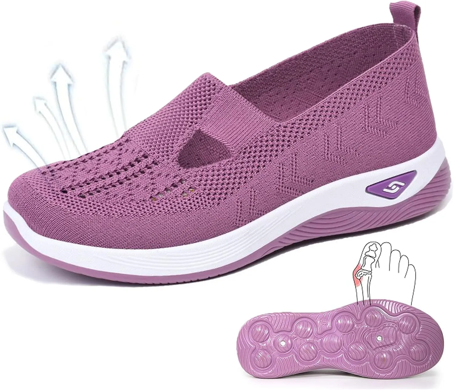 Stanceflex Shoes for Women, Stanceflex Orthopedic Sneakers, Orthopedic All-Day Comfort Sneakers Comfortable Support