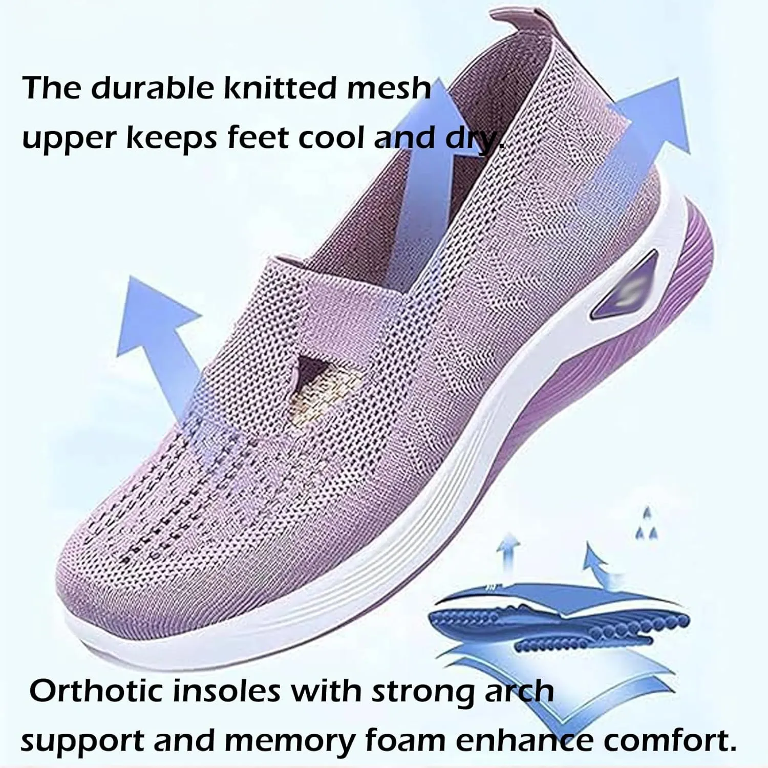 Stanceflex Shoes for Women, Stanceflex Orthopedic Sneakers, Orthopedic All-Day Comfort Sneakers Comfortable Support