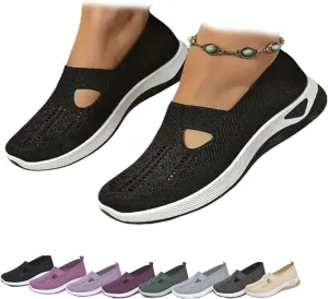 Stanceflex Shoes for Women, Womens Orthopedic Slip on Sneakers, All-Day Comfort Orthoture Womens Shoes