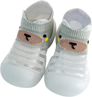 Tennis Shoes Boys Size 9 Infant Boys Girls Animal Prints Cartoon Socks Shoes Toddler Breathable Boy Shoes
