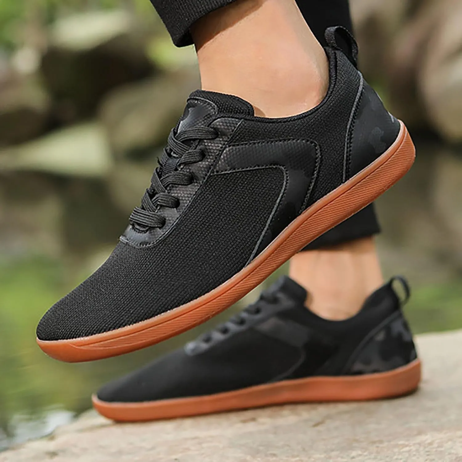 Tennis Shoes Womens Mesh Breathable Women Casual Shoes Black Sneakers Running Sneakers Comfortable Memory Foam Black Tennis Shoe Loafers Casual Slip On