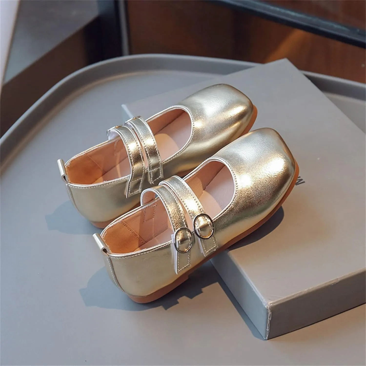 Toddler 10 Shoes Girls Little Girls Dress Shoes Ballet For Girls Wedding Party School Church Dress Slipper Boots Girls