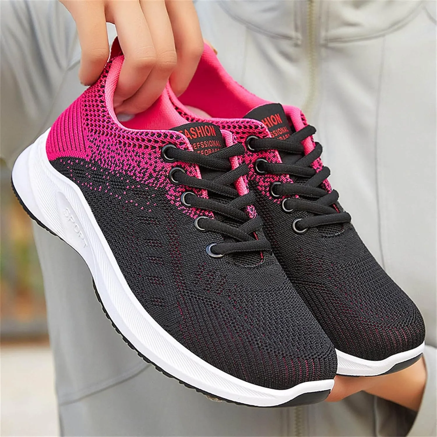 Wedge Sneakers for Women Size 11 Wide Walking Shoes Women Comfort Wide Walking Shoes for Women with Arch Support Wide Width Wide Toe Box Gym Shoes Women Tenis Antideslizante para Mujer De Cocina