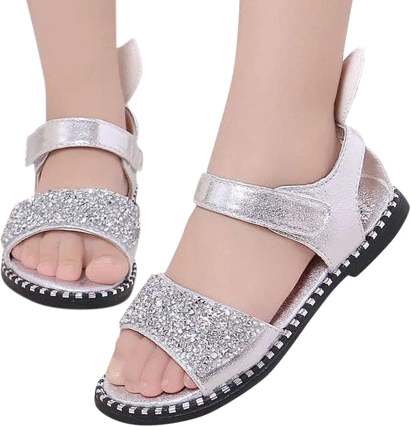 Wee Squeak Boots Toddler Pearl Girl Dress Shoes Sandals Girl Ballet Flats Belle Slippers for Toddler Girls