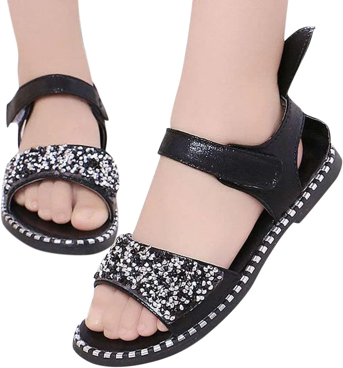 Wee Squeak Boots Toddler Pearl Girl Dress Shoes Sandals Girl Ballet Flats Belle Slippers for Toddler Girls