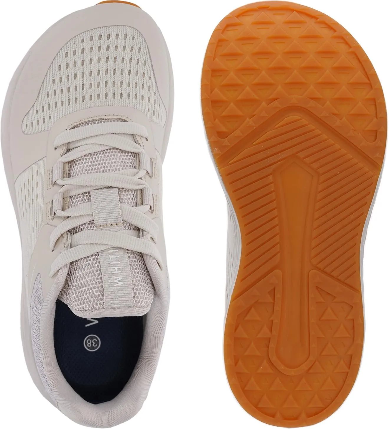 WHITIN Women's Wide Toe Box Running Shoes   Zero Drop Sole with Durable, Protective Upper