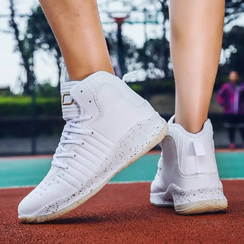 WILTENA Unisex Lifestyle Womens Anti Slip Basketball Shoes Mens Fashion Sports Casual Youth Running Sneakers