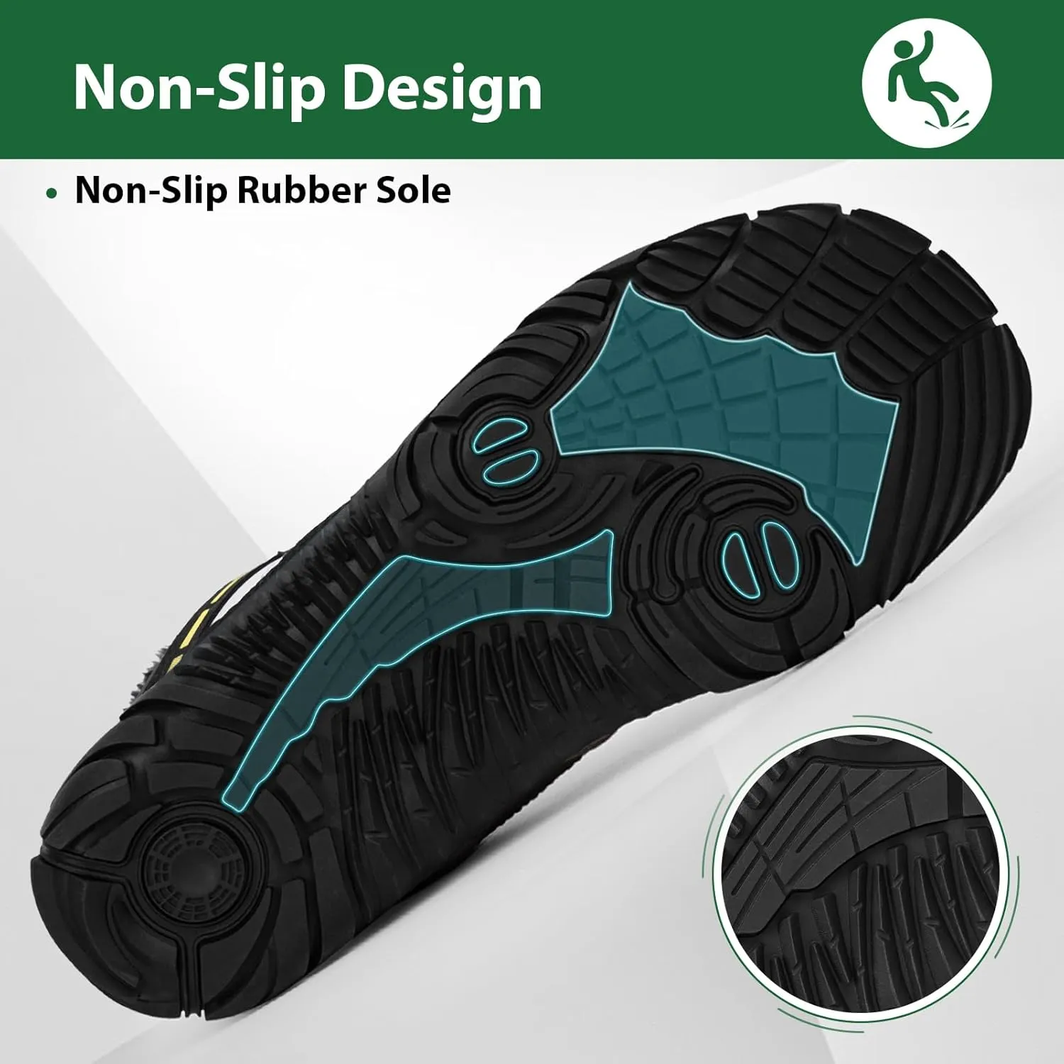 Winter Snow Boots for Women Men Hike Barefoot Shoes Minimalist Winter Snow Boots Zero Drop & Wide Toe Box & Waterproof Fur Lining Snow Booties Warm Hike Shoes